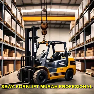 sewa forklift murah profesional